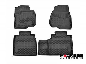 Ford F-250 Floor Liners - 3D Molded - Front + Rear - 4 Door